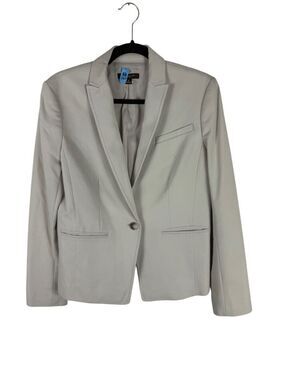 Ann Taylor Light Beige Suit Jacket Size 8